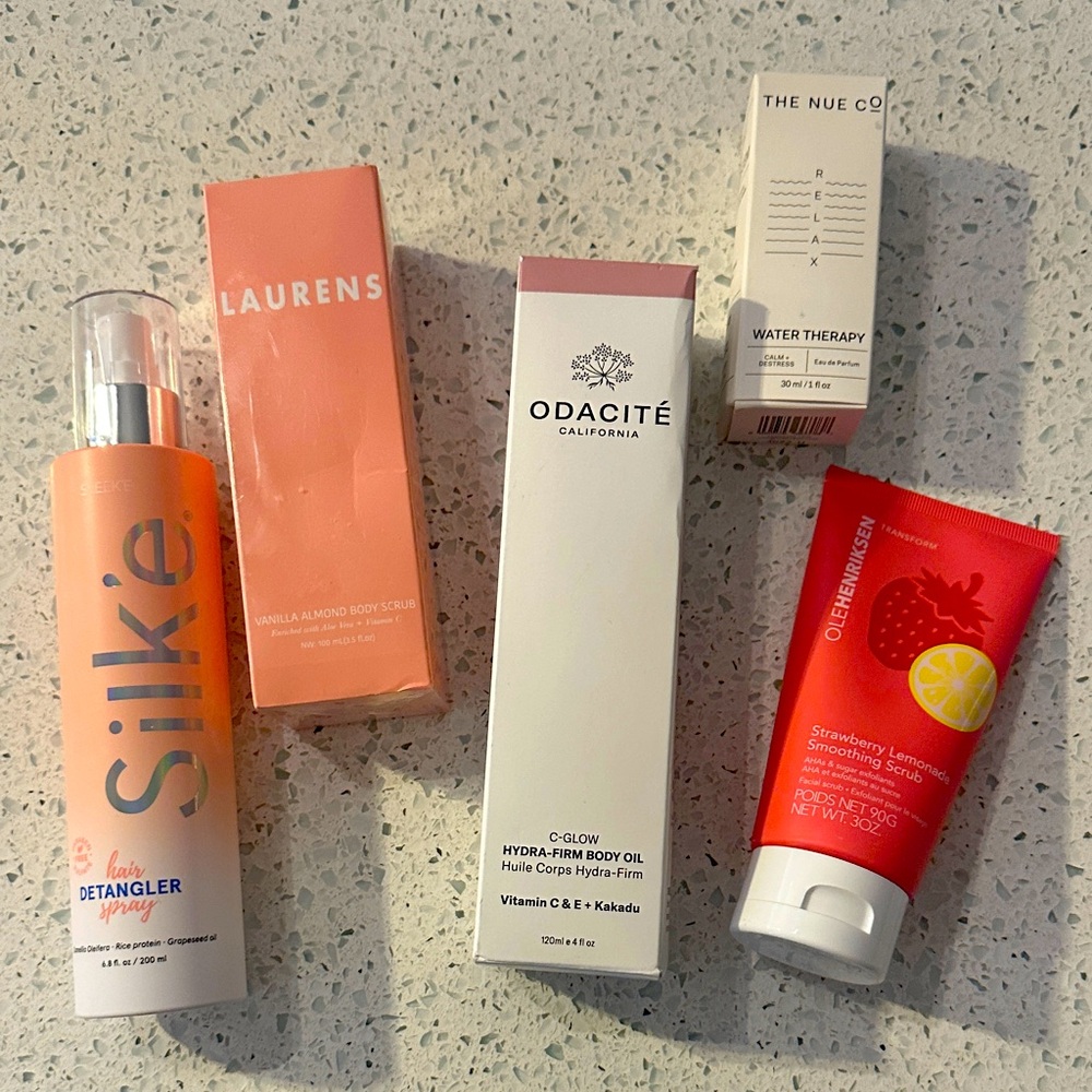 Luxury Body & Hair Care Bundle – Odacité, Laurens, Ole Henriksen & More 🌸✨ $160